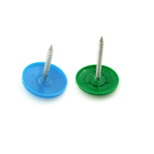 America Type Plastic Cap Ring Toching Nail 3/4inch